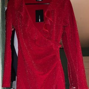 Fashion Nova Mini Red Dress